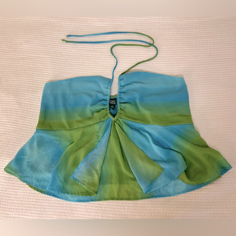 Halter crop top